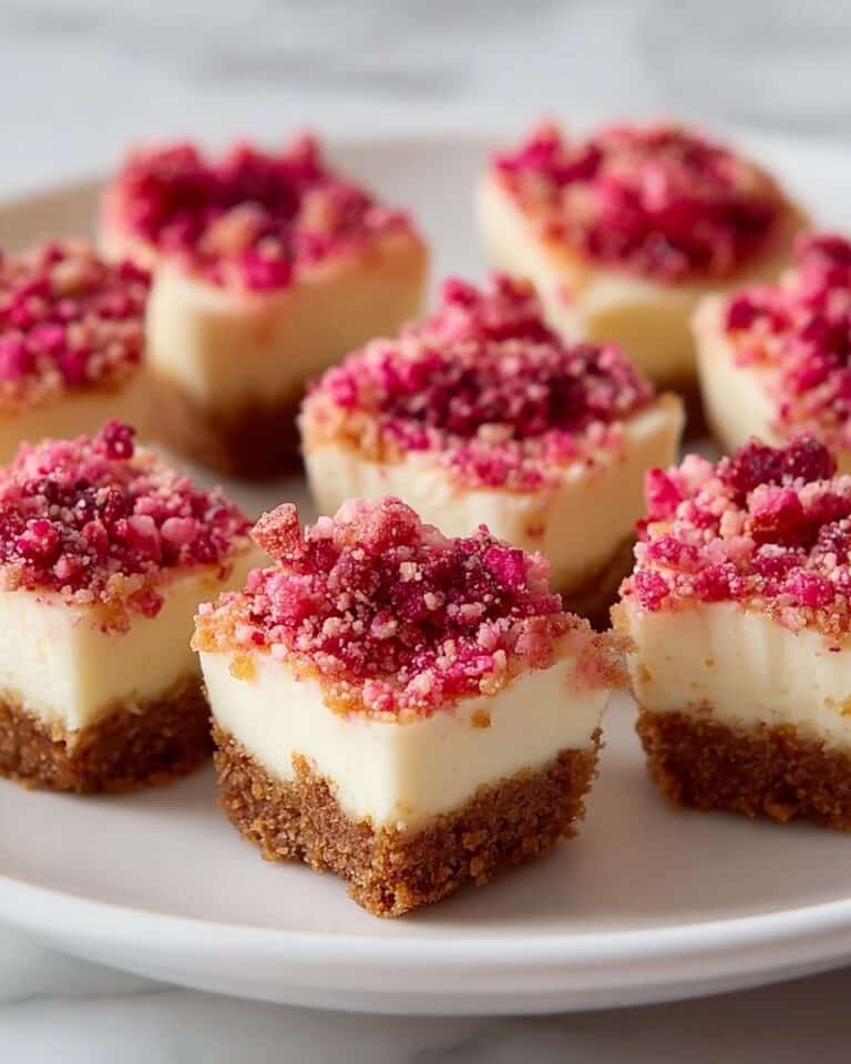 Strawberry Crunch Cheesecake Bites: A Quick No-Bake Dessert Recipe