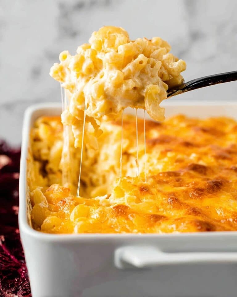 Five Cheese Baked Macaroni and Cheese Recipe