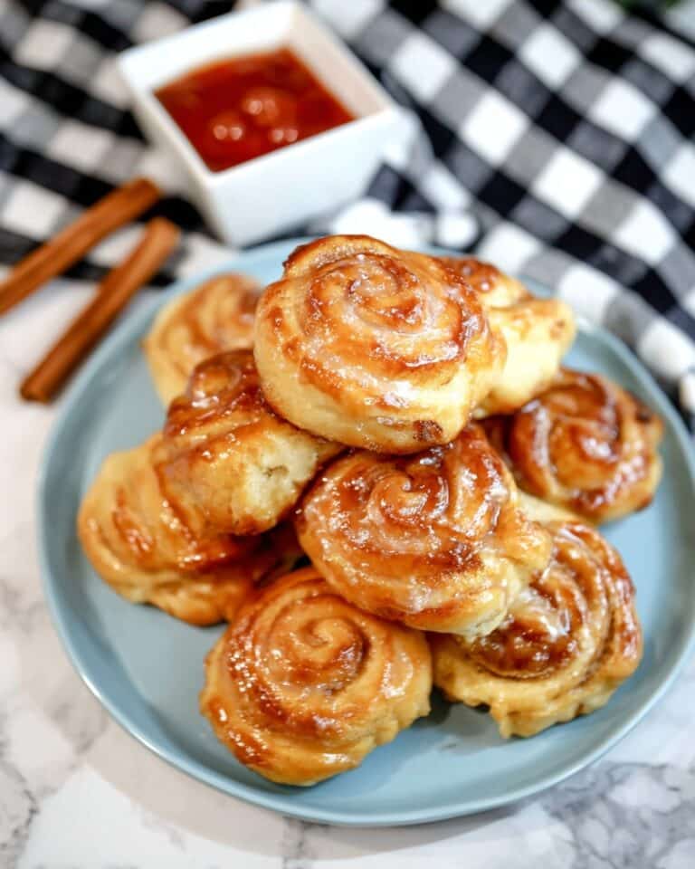 Peach Pie Cruffins Recipe