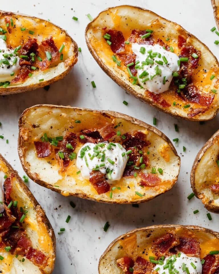 Crispy Potato Skins Recipe