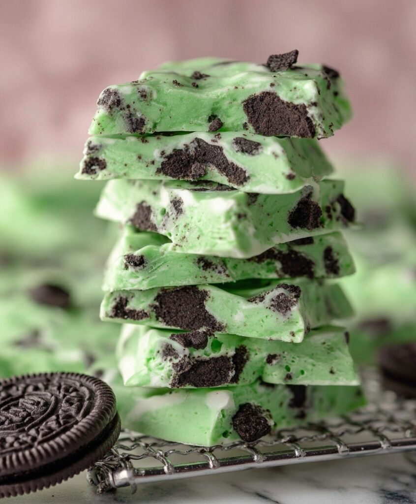 Mint Oreo Bark Recipe