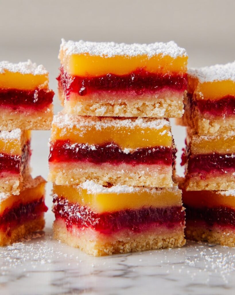 Cranberry Lemon Bars Recipe