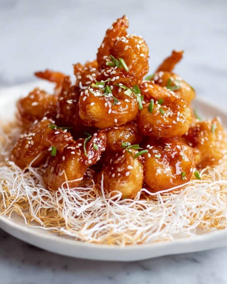 Honey Crispy Prawns with Golden Honey Sauce Recipe