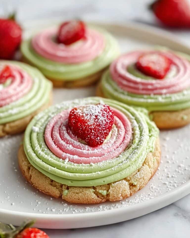 Strawberry Matcha Marble Cookies: Easy Vegan Delight for Everyone Recipe