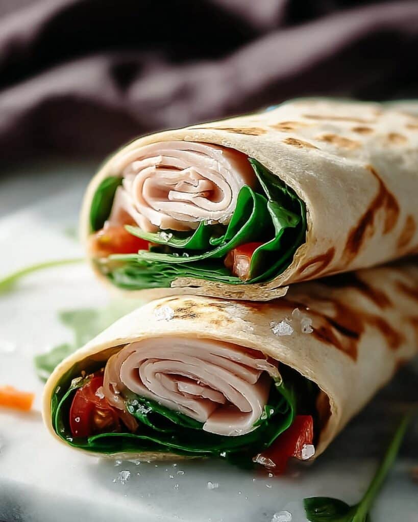Spinach Turkey Wrap: Easy, Flavor-Packed Lunch to Love Recipe