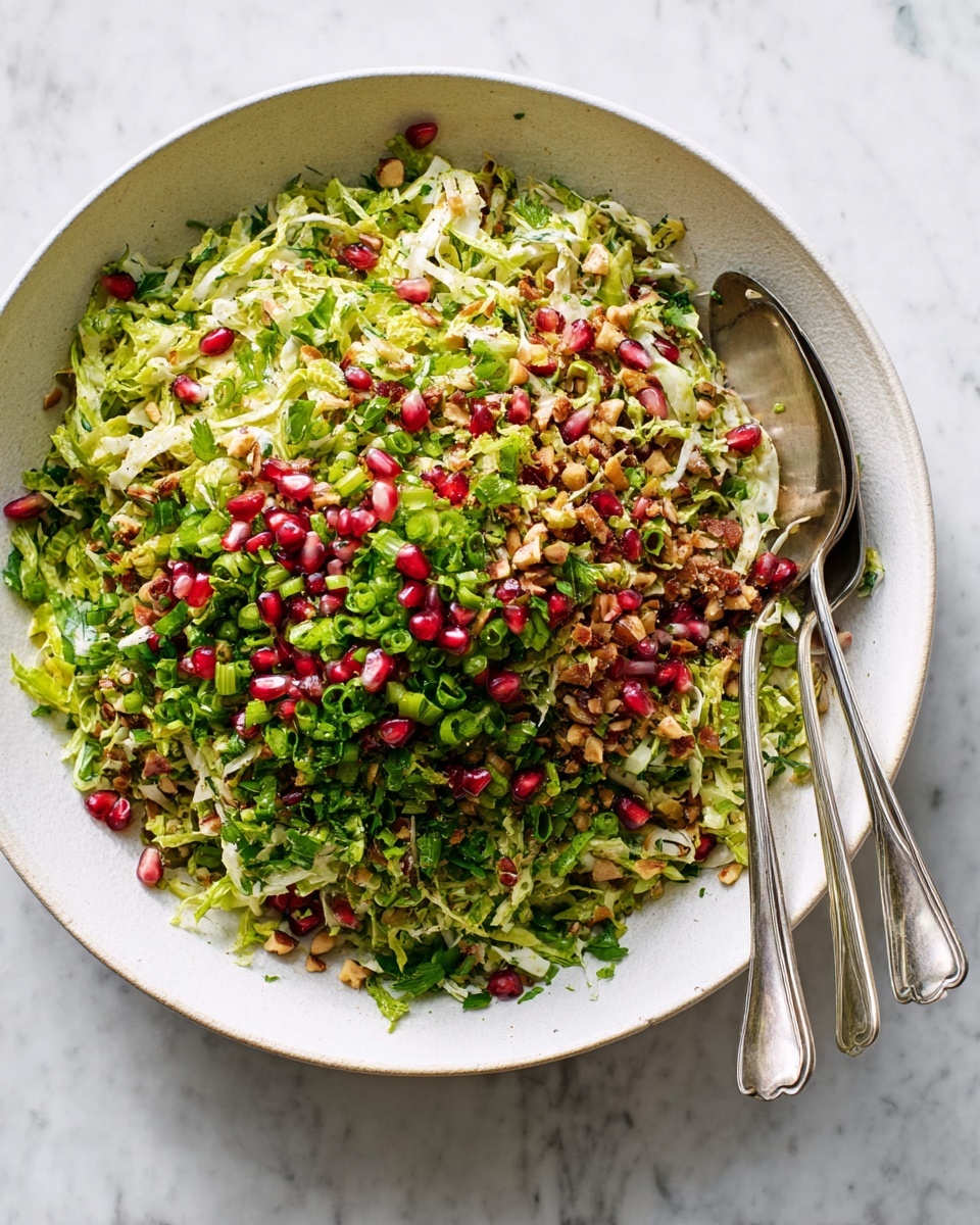 A large round white bowl filled with a quinoa salad that has three layers visible: the base layer is light beige cooked quinoa with small fluffy grains, the middle layer contains chopped green vegetables like peas, sliced celery, and chopped green herbs, and the top layer shows sprinkled chopped red radishes, small pieces of pistachios, and fresh green dill, creating a colorful texture. A dark wooden spoon is partially buried in the salad on the right side. Around the bowl, there are loose fresh green mint leaves, whole sugar snap peas, bright red radishes with stems, a few shelled pistachios in a small clear glass bowl to the top left, and two halves of squeezed yellow lemons at the top center, all set on a white marbled surface. photo taken with an iphone --ar 4:5 --v 7