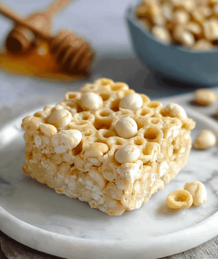 Honeycomb Marshmallow Treats Recipe
