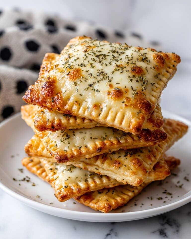 Homemade Cheesy Pizza Pockets Recipe
