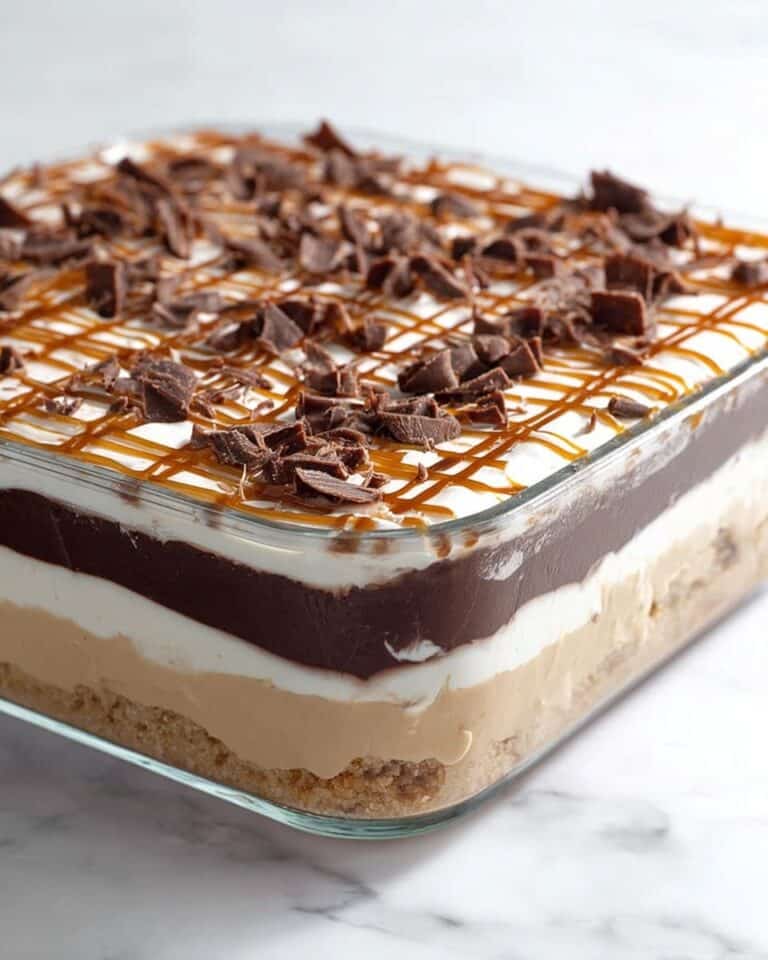 Chocolate Peanut Butter Layer Dessert Recipe