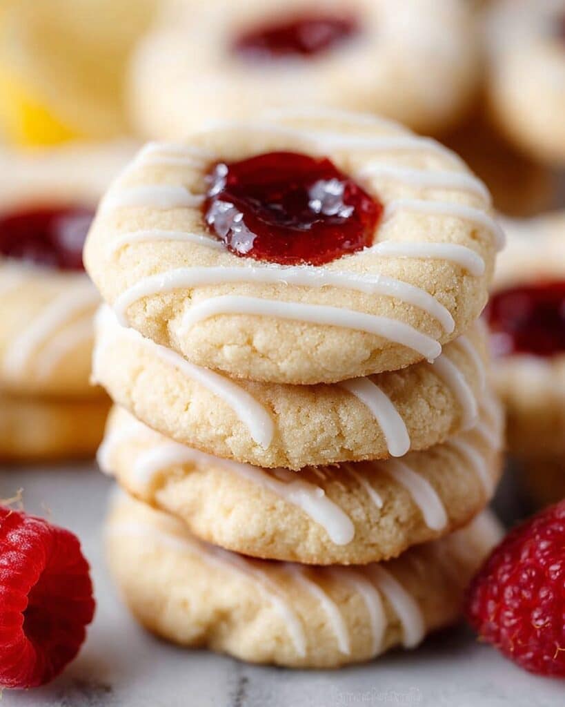 Raspberry Thumbprint Cookies Recipe