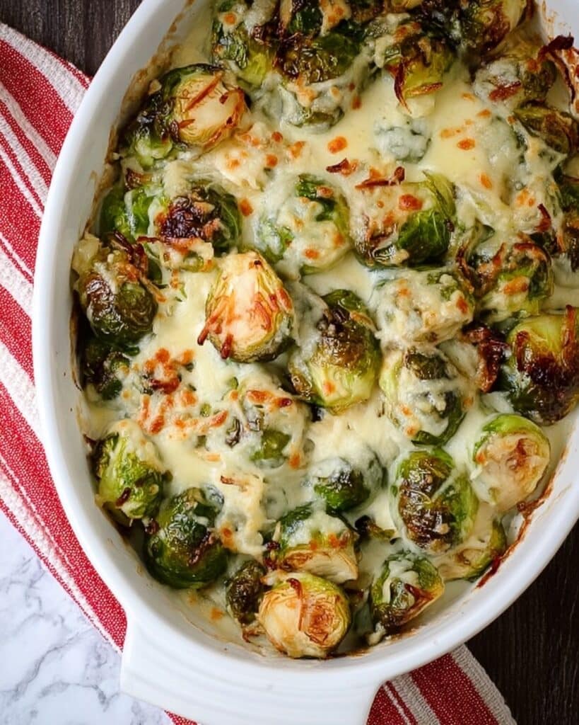 Brussels Sprouts Gratin Recipe