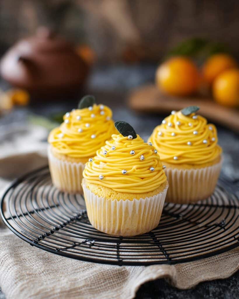 Halloween Pumpkin Mont Blanc Cakes Recipe