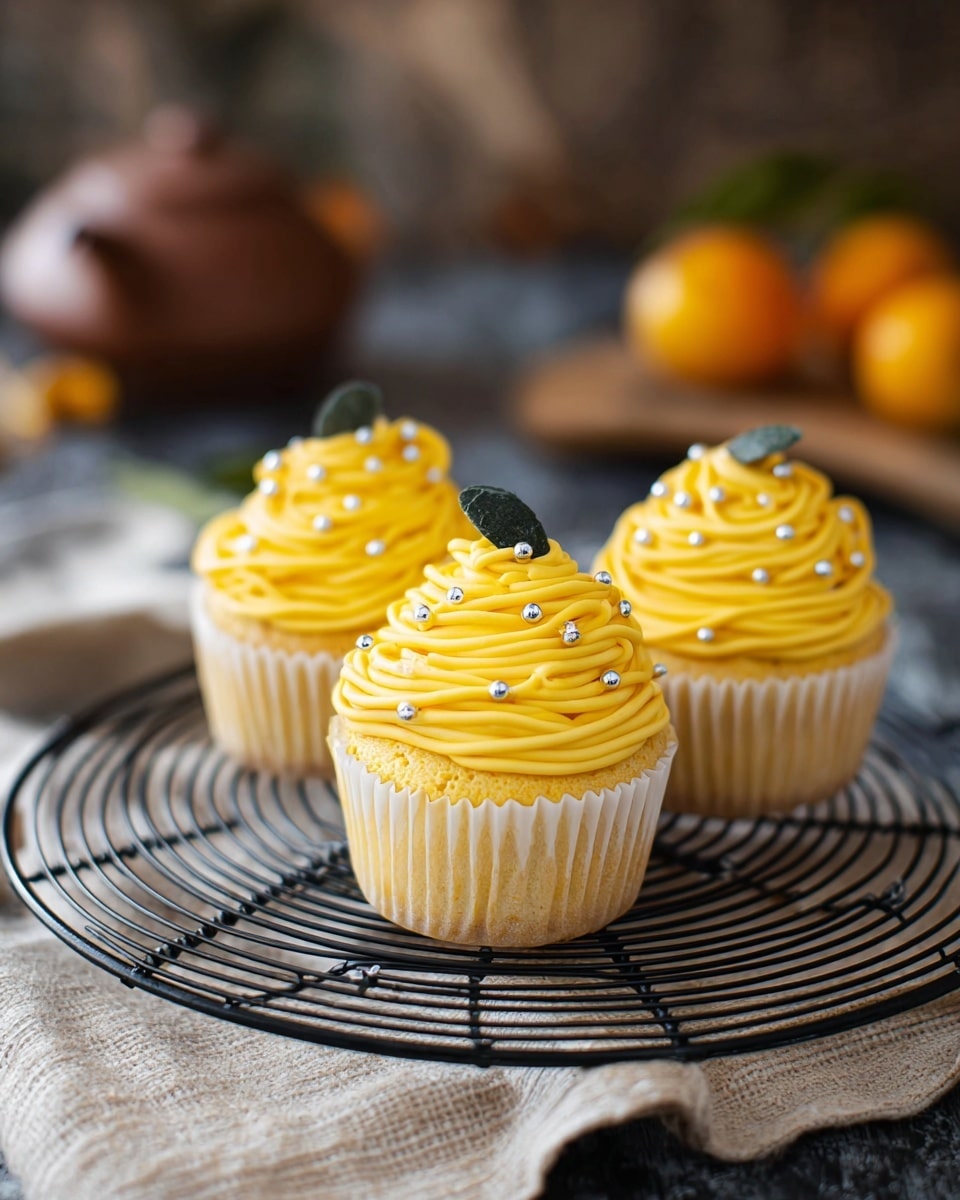 Halloween Pumpkin Mont Blanc Cakes Recipe