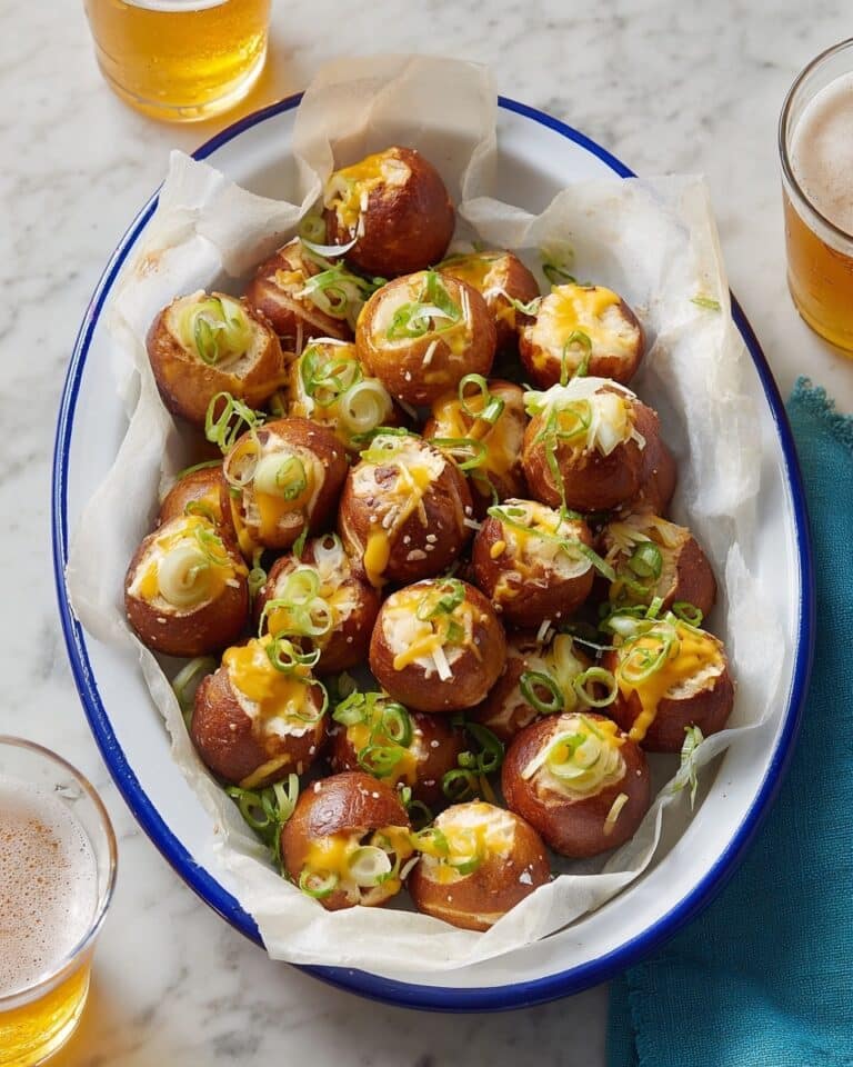 Cheesy Jalapeño Pretzel Bites Recipe