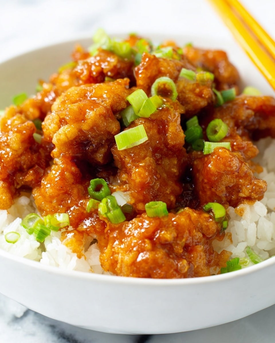 This close-up image shows many pieces of golden-brown fried chicken coated in a thick, shiny sauce. Each piece has a crispy texture with some rough and uneven edges, soaked in the glossy, dark amber sauce that pools slightly around them. The sauce looks sticky and rich, covering the chicken in a way that makes it appear juicy and flavorful. The surface beneath is not visible clearly but the focus is fully on the glistening chicken pieces. photo taken with an iphone --ar 4:5 --v 7