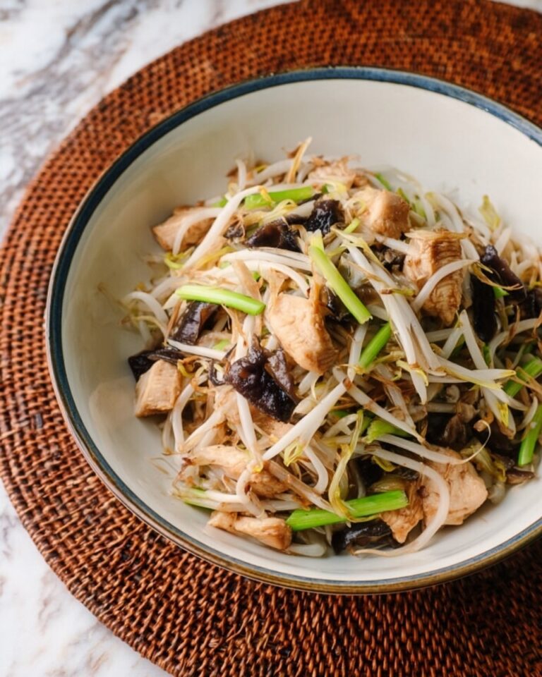 Chicken and Bean Sprouts Stir-Fry Recipe