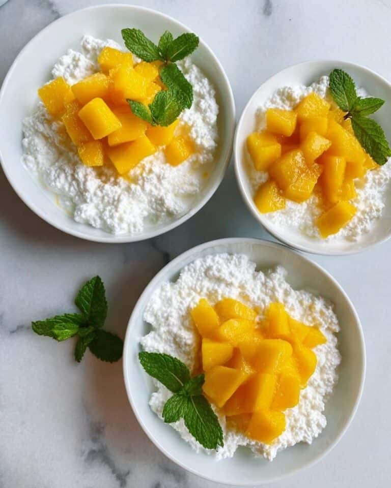Coconut Sago with Mango and Lime Recipe