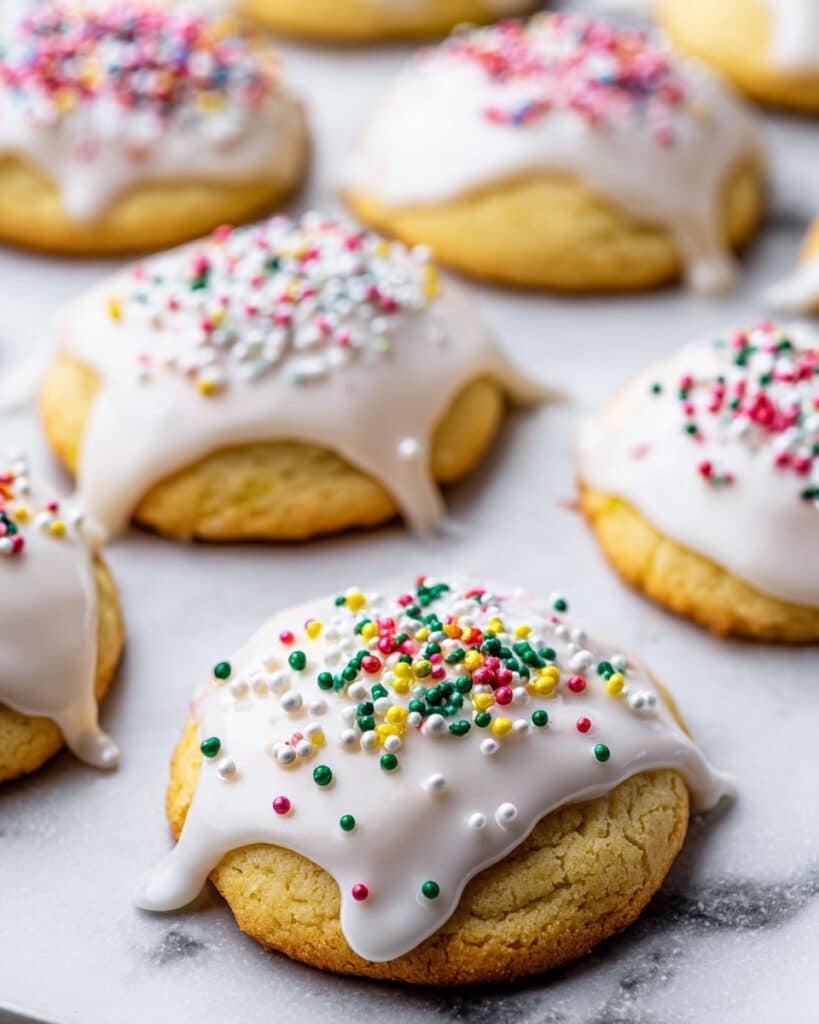 Lemon Ricotta Cookies with Lemon Glaze Recipe