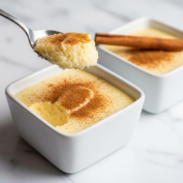 Creamy Semolina Pudding with Cinnamon Recipe
