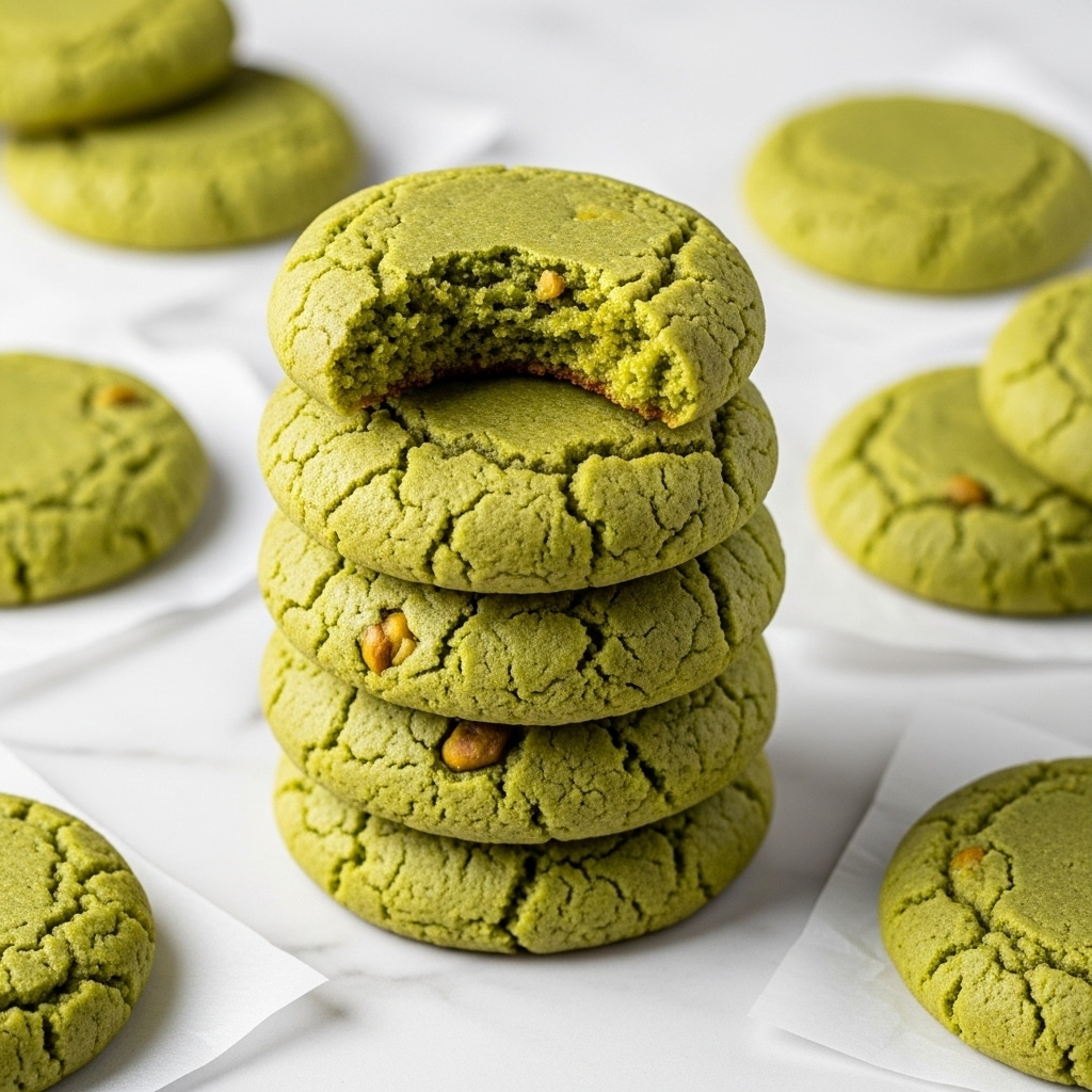 Pistachio Pudding Cookies Recipe