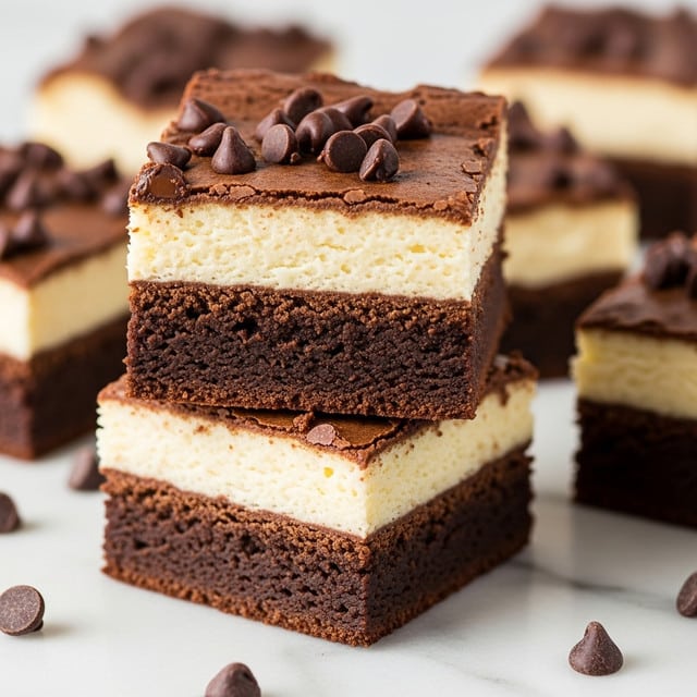 Mocha Cheesecake Brownies Recipe