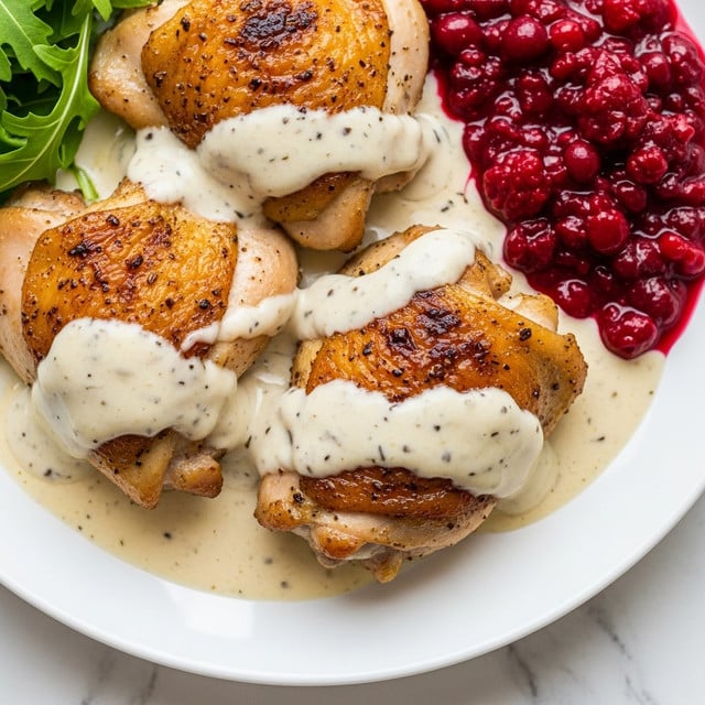 Balsamic Herb Baked Chicken Thighs Recipe