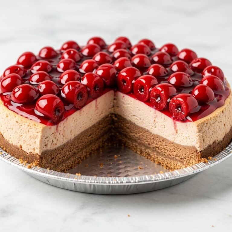 Cherry Chocolate Cheesecake Recipe