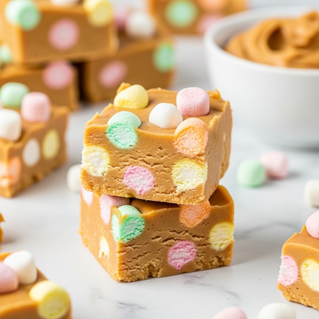 Marshmallow Peanut Butter Squares Recipe