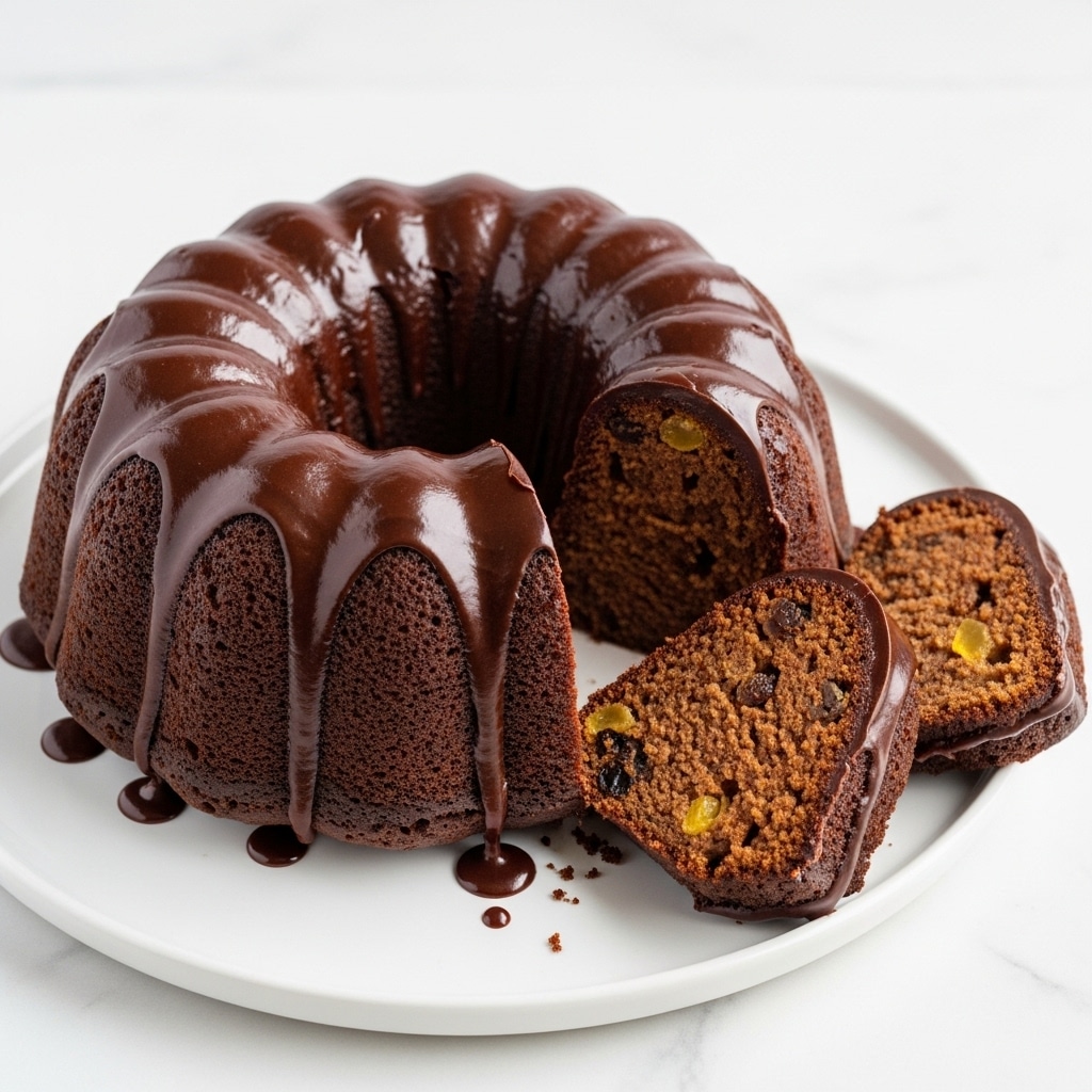 Sweet Potato Rum Raisin Cake with Spiced Rum Glaze Recipe