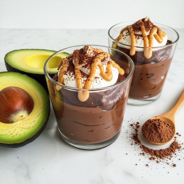 Chocolate Peanut Butter Avocado Pudding Recipe