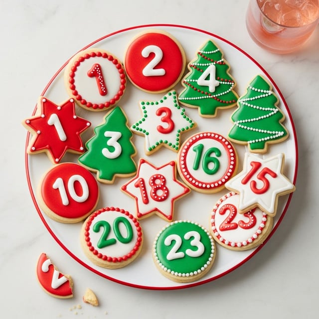 Advent Calendar Cookies Recipe