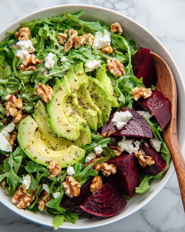 Roasted Beet & Goat Cheese Salad Recipe