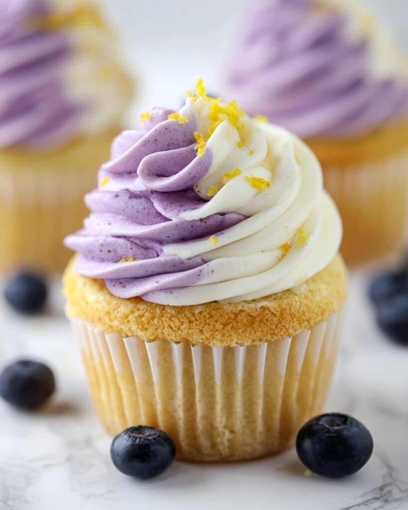 Lemon Blueberry Cupcakes Recipe