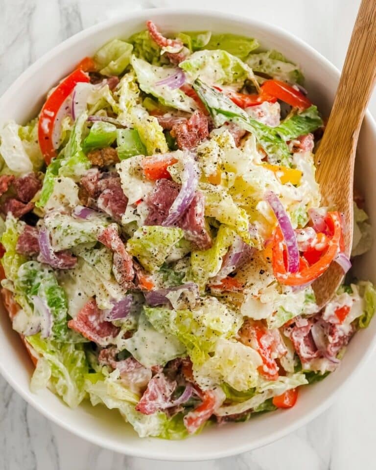 Italian Grinder Salad (Chopped Sub Salad) Recipe