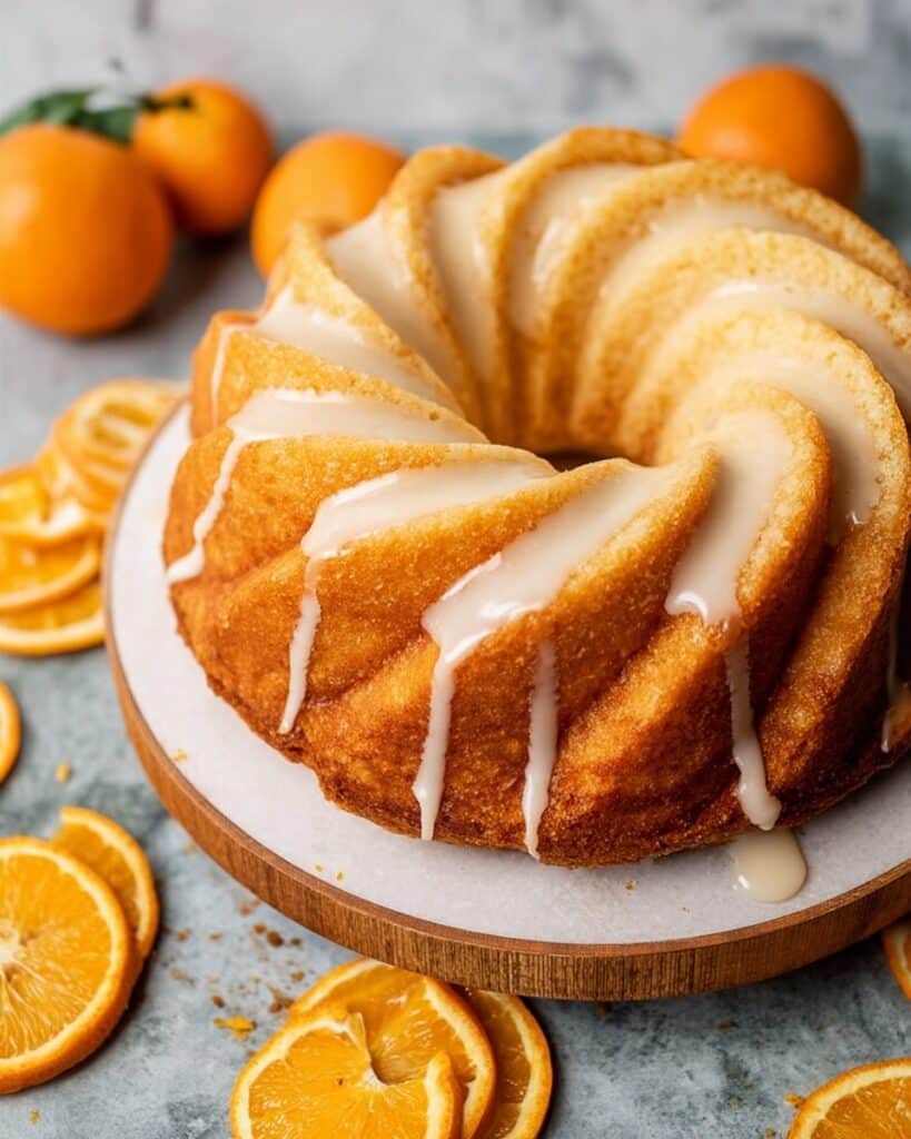 Orange Pound Cake Recipe