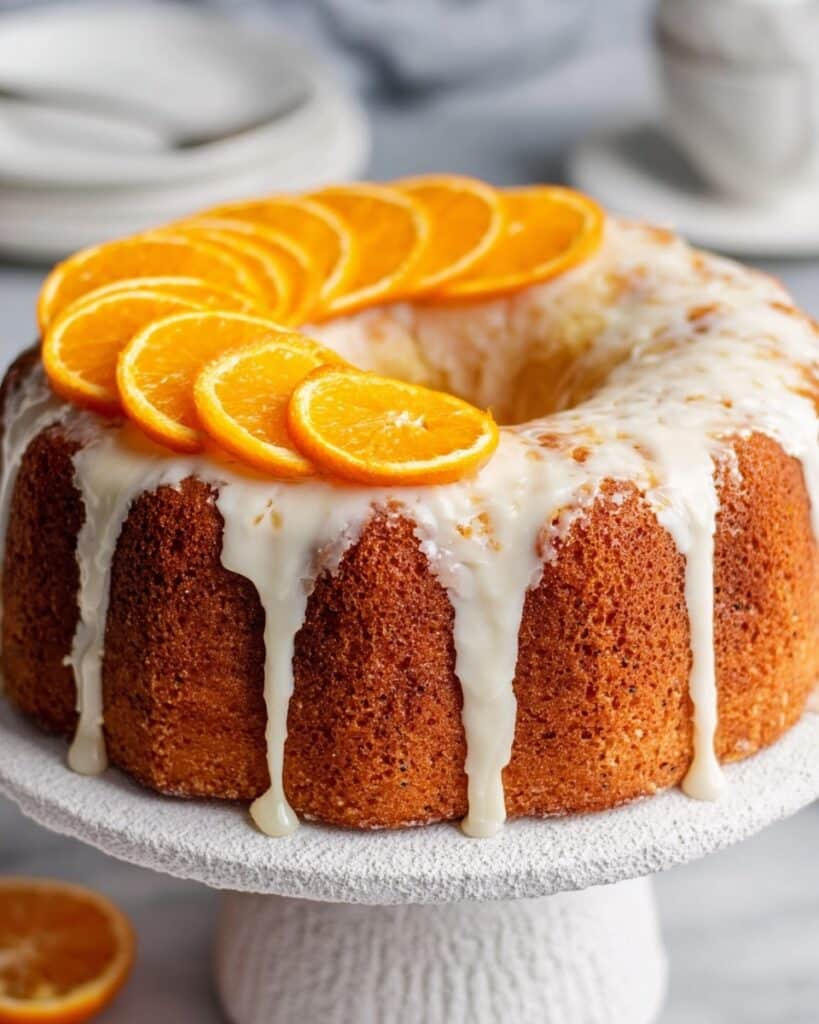 Homemade Orange Chiffon Cake Recipe