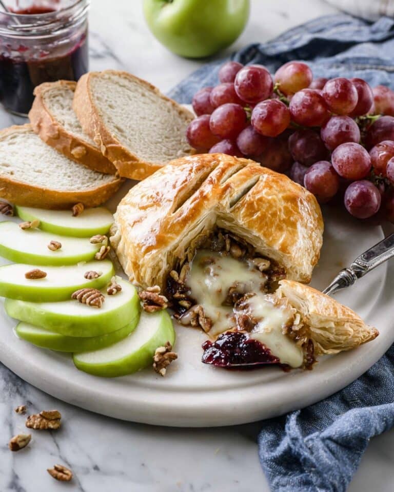 Baked Brie in Puff Pastry Recipe