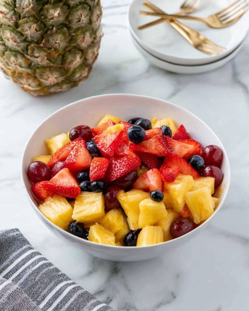 Refreshing Fruit Salad with Honey Lime Dressing Recipe