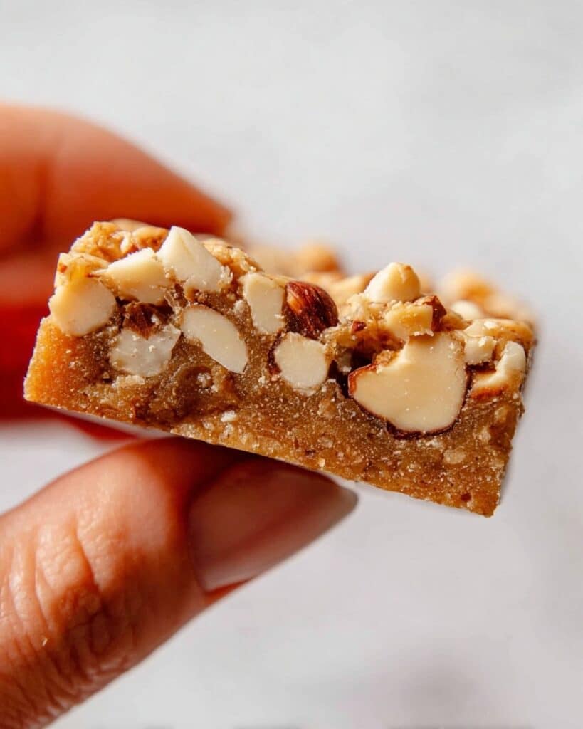 Golden Brownie Blondies with White Chocolate Chips and Walnuts Recipe