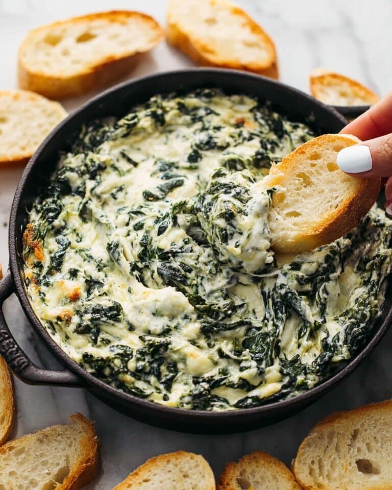 Hot Spinach Artichoke Dip Recipe