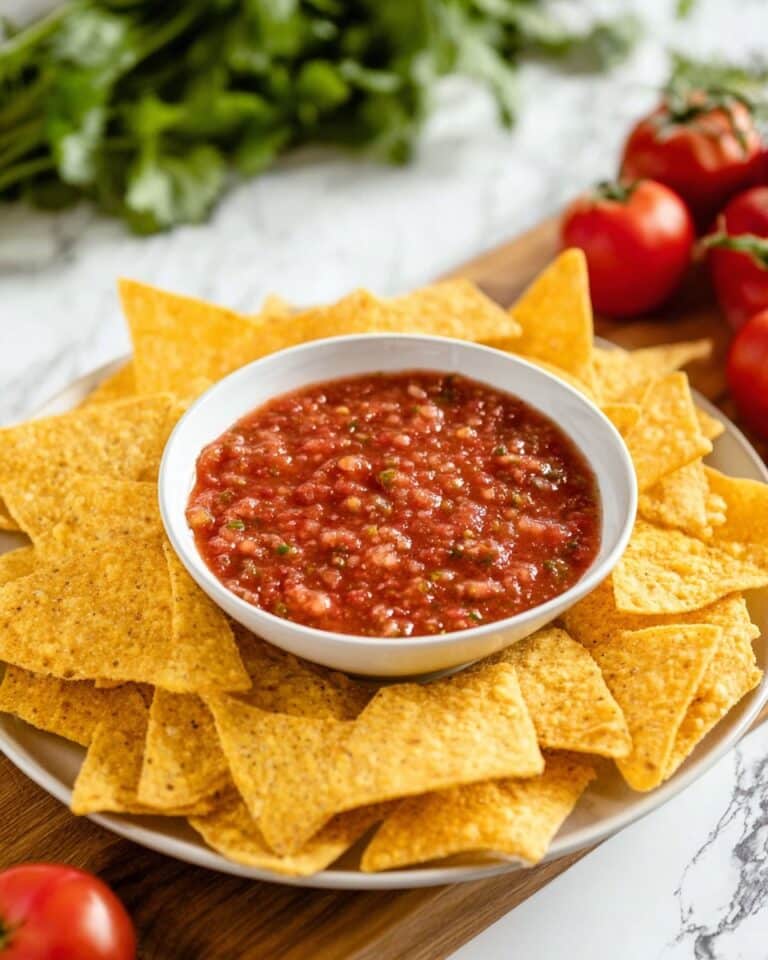 Fresh Homemade Tomato Salsa Recipe