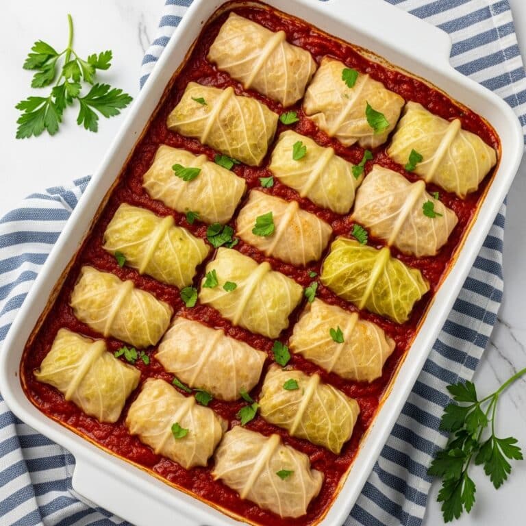 Traditional Stuffed Cabbage Rolls Recipe