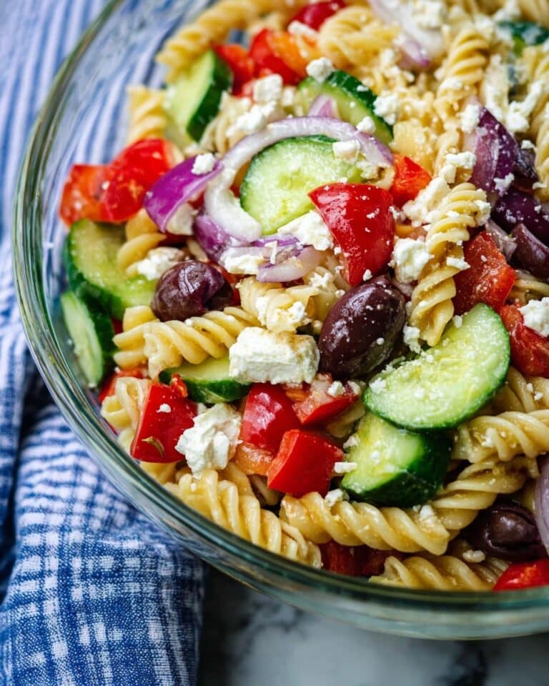 Greek Pasta Salad Recipe