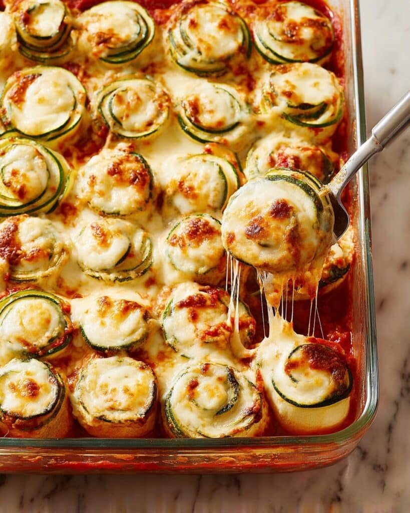 Zucchini Lasagna Roll-Ups Recipe