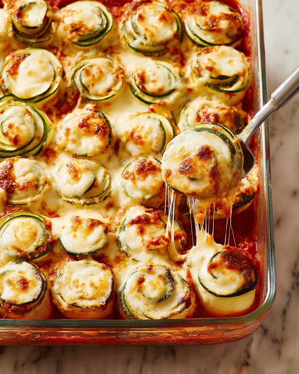 Zucchini Lasagna Roll-Ups Recipe