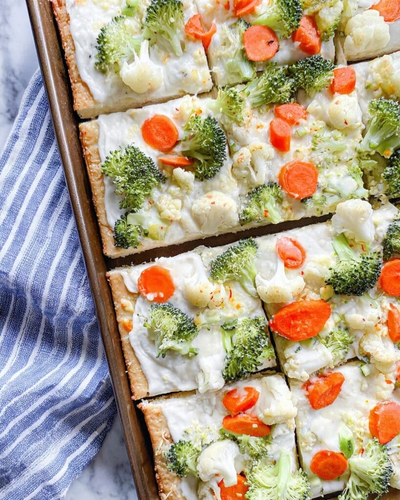 Cold Veggie Pizza Recipe
