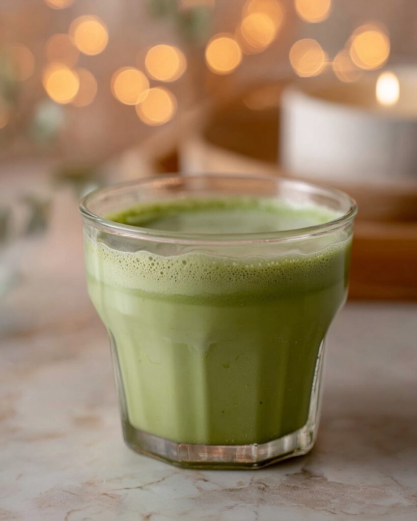 Salted Maple Matcha Latte (Iced) Recipe