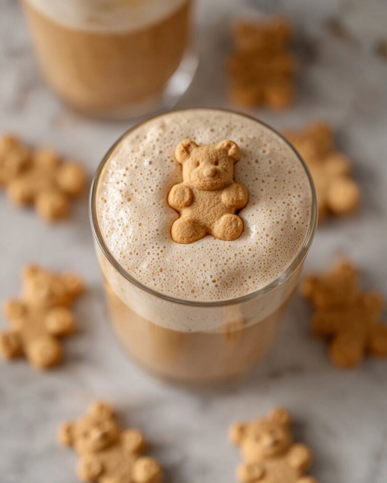 Teddy Graham Latte Viral Recipe