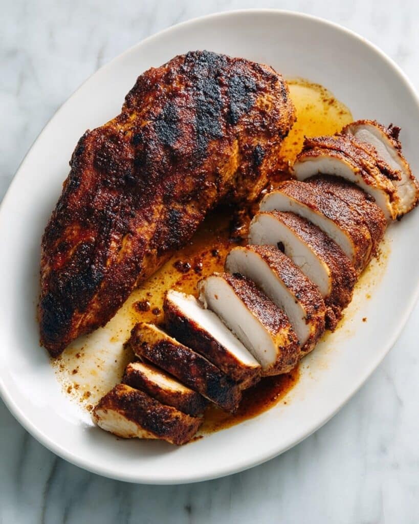 Air-Fryer Turkey Breast with Spiced Brown Sugar Rub Recipe