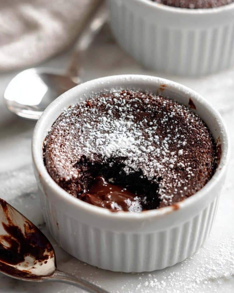 Viral Brownie Pudding for Two Recipe